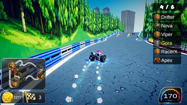 Скриншот 1 из игры Kachow Kart Racing