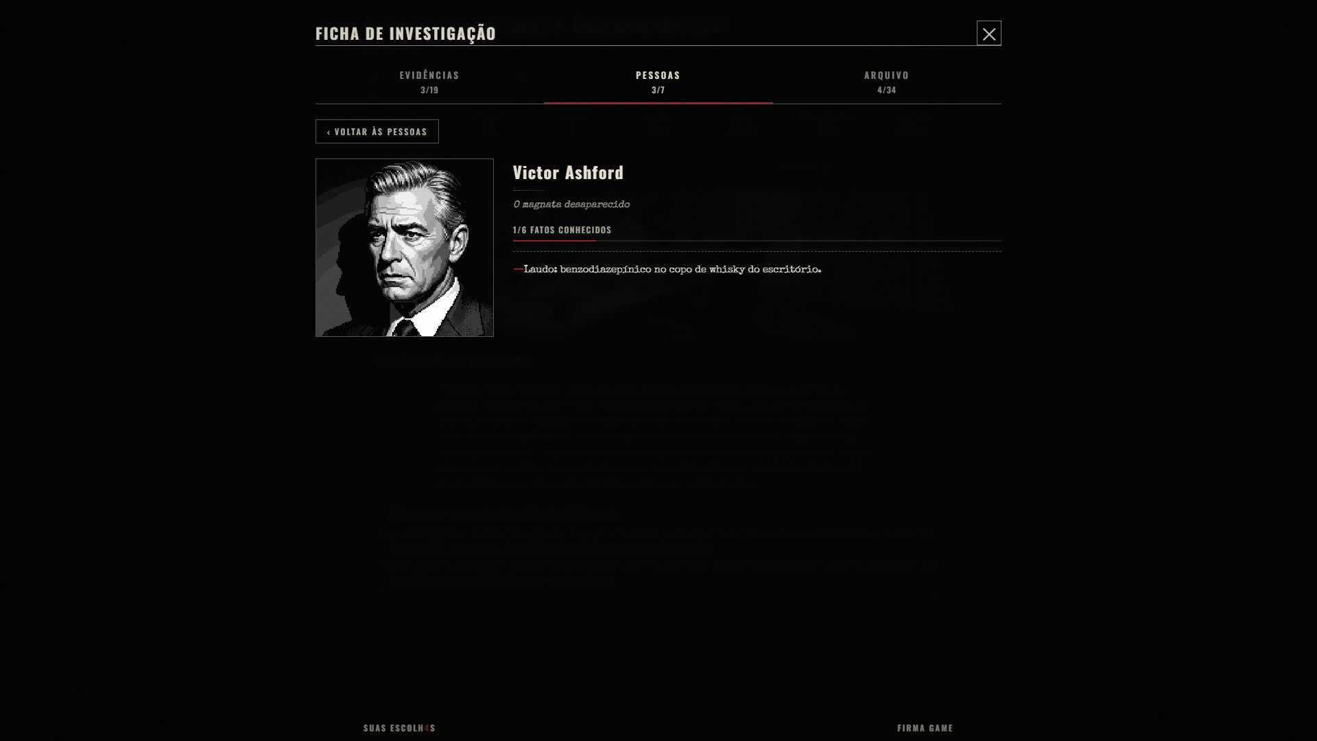 Suas Escolhas - O Caso do Magnata Desaparecido screenshot 5