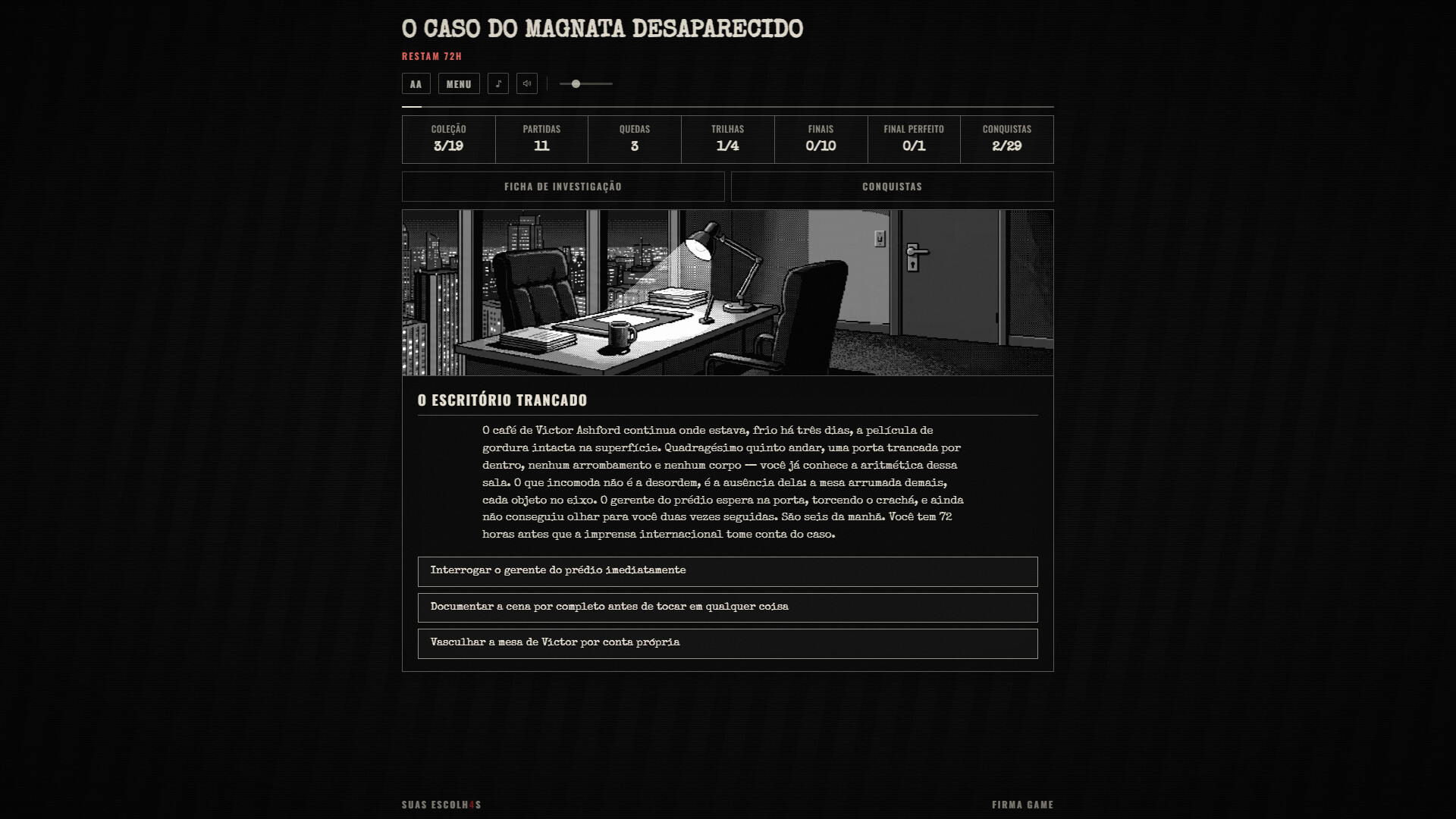 Suas Escolhas - O Caso do Magnata Desaparecido 스크린샷 2