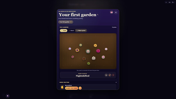 Readerpet - Garden Décor Pack screenshot 1