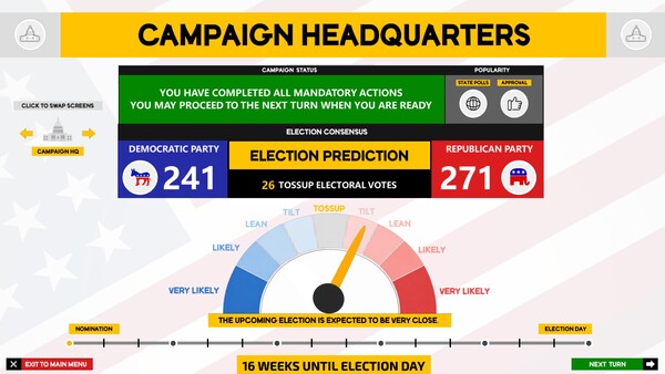 The Political Simulator スクリーンショット 1