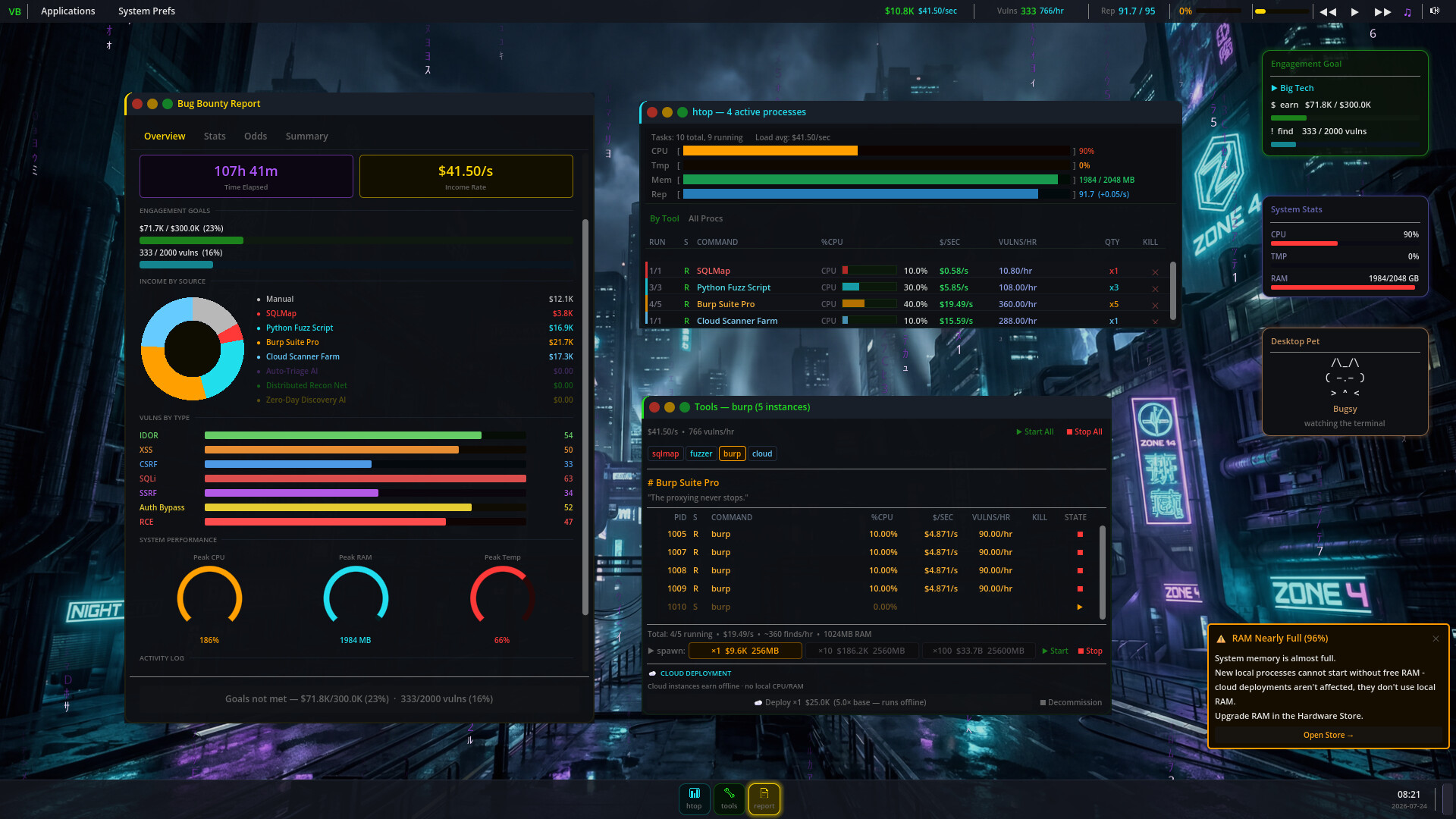 Bug Bounty Hunter --Idle screenshot 10