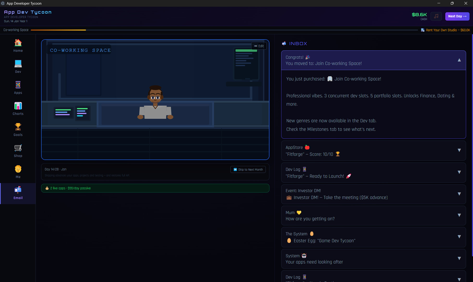 App Developer Tycoon screenshot #2