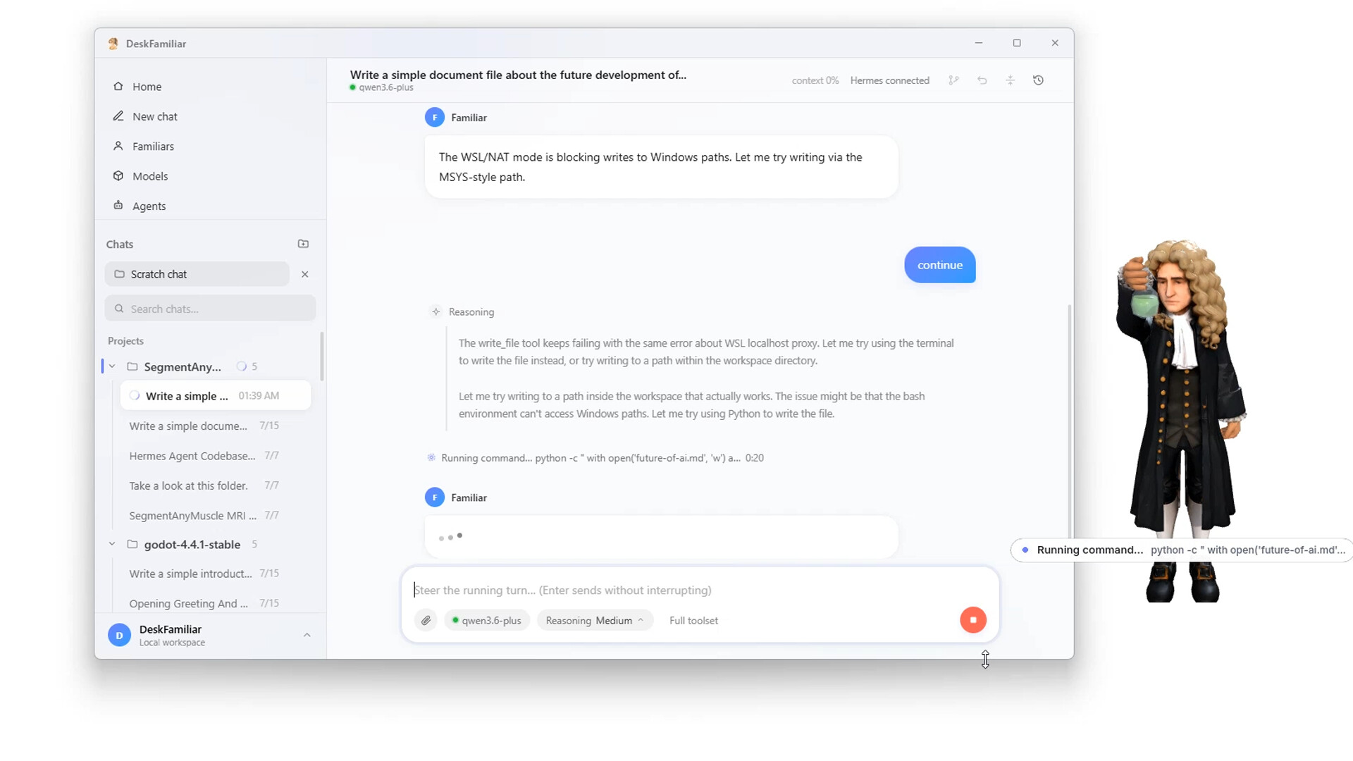 DeskFamiliar screenshot 2