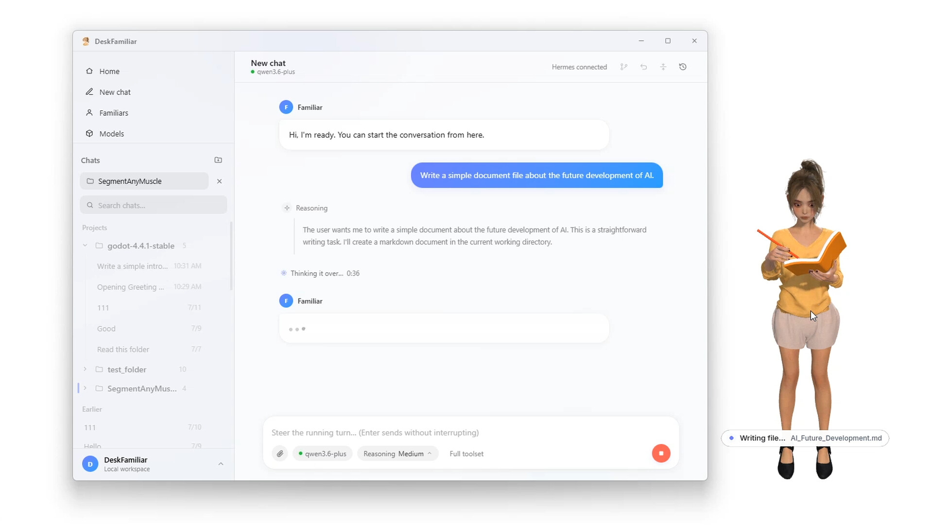 DeskFamiliar screenshot 1
