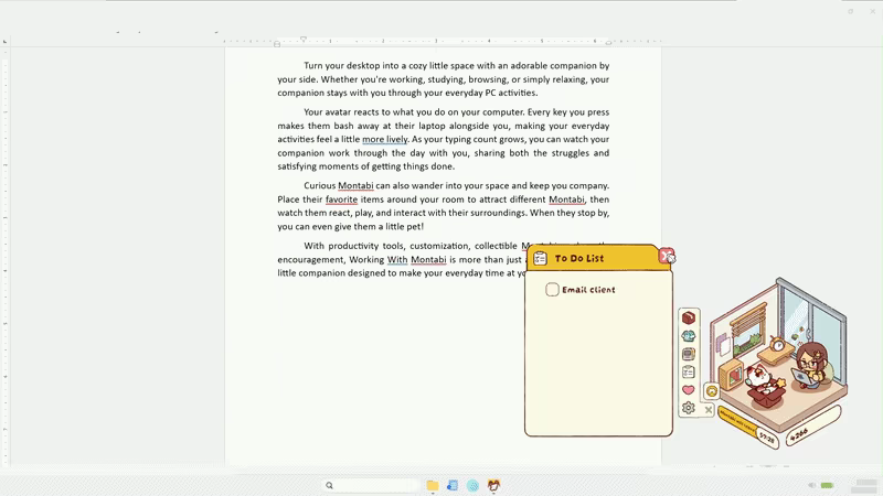 Working with Montabi video 2