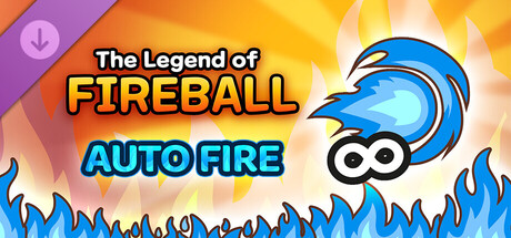 Capa oficial de The Legend of Fireball: Auto Fire DLC