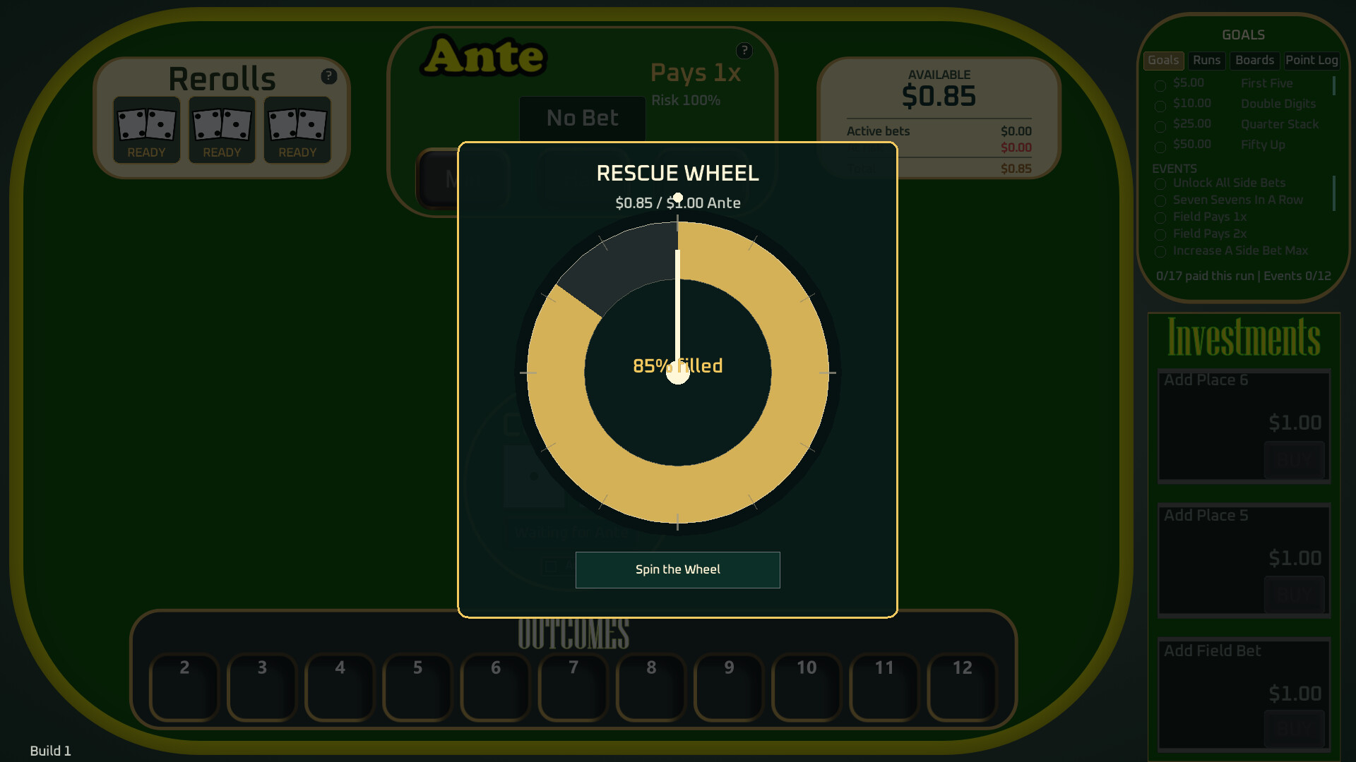 Incrementable Craps screenshot 5
