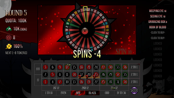 Rogue Roulette Screenshot