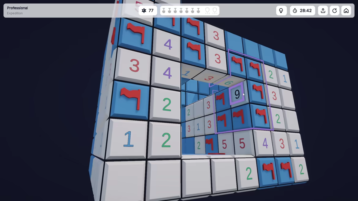 Cube Sweeper: 3D Minesweeper video 2
