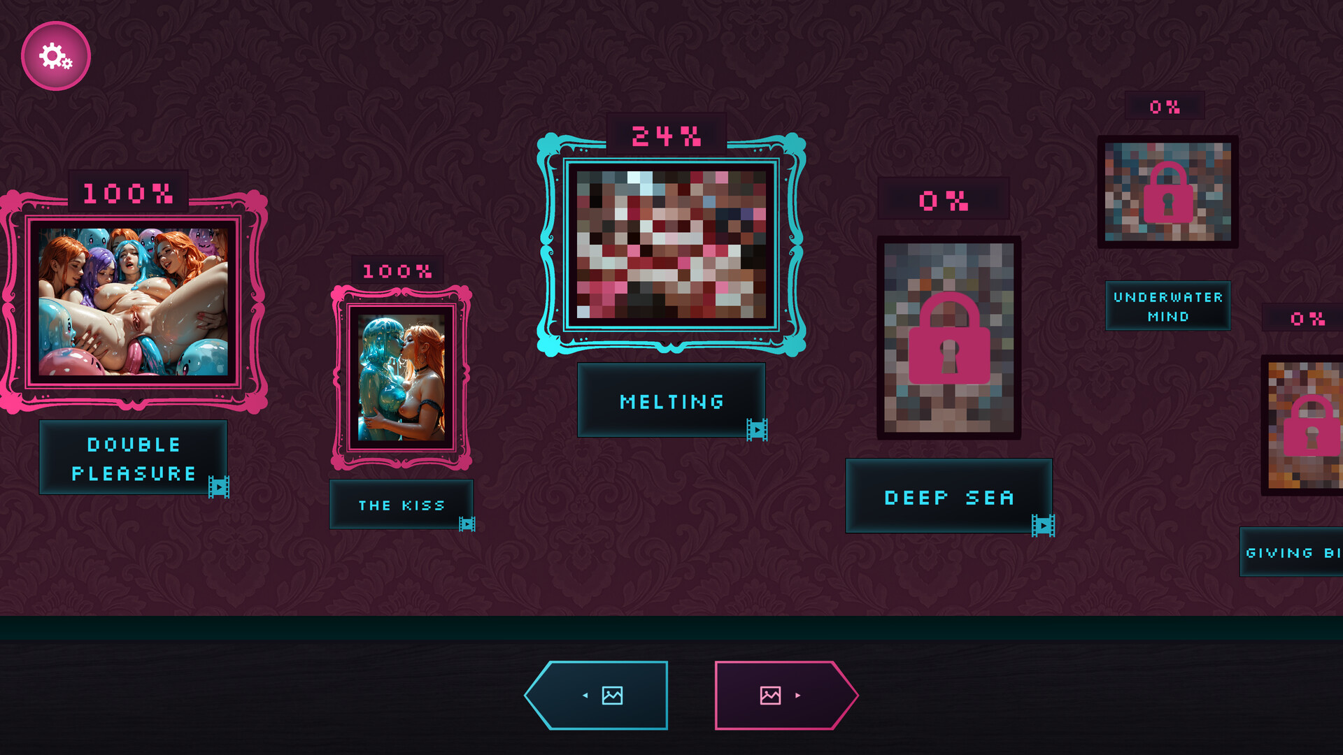 Frame Fatale: A Minesweeper Galleryのスクリーンショット 1