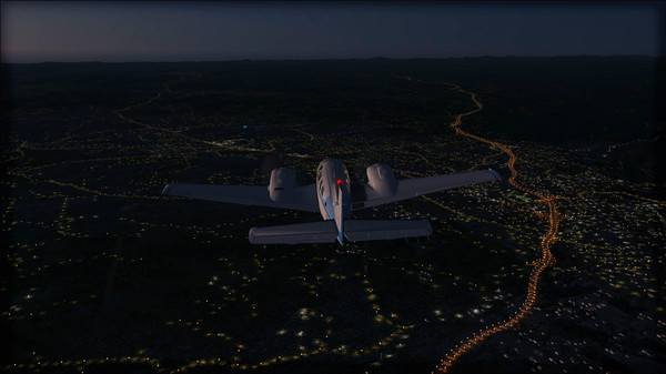 KHAiHOM.com - FSX Steam Edition: Night Environment: California Add-On