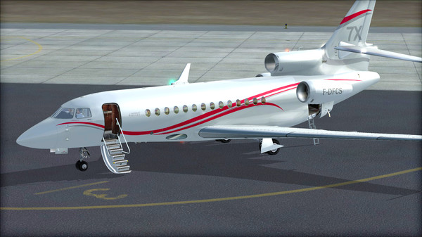 FSX Steam Edition: Falcon 7X Add-On