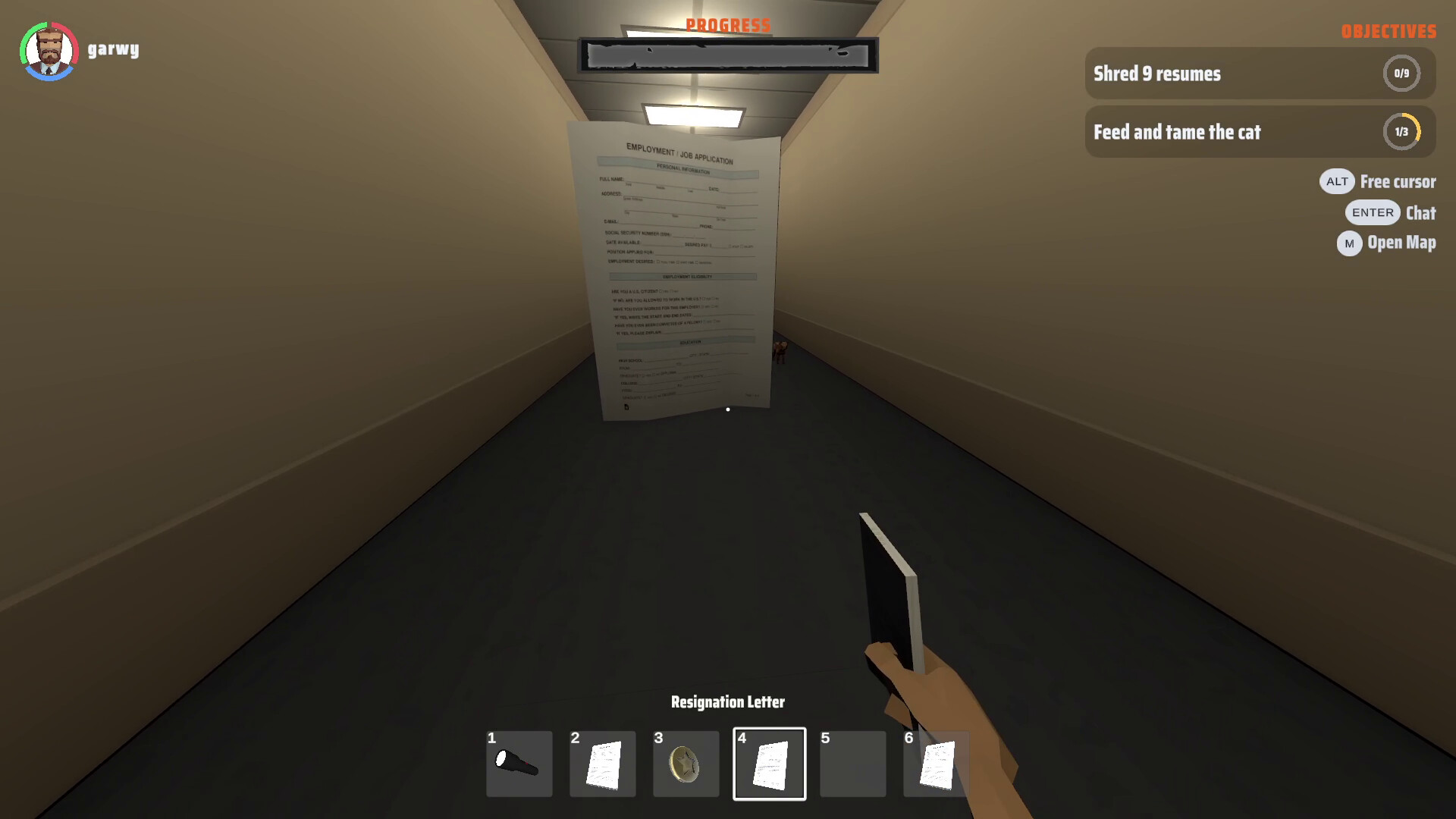 Gameplay de Unemployed Nightmare Together