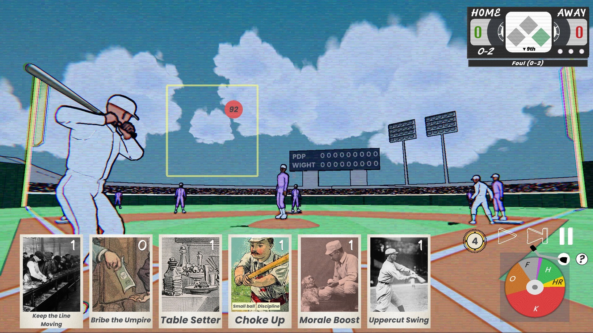 Walk-Off 199X - Baseball Roguelike Deckbuilder screenshot #1