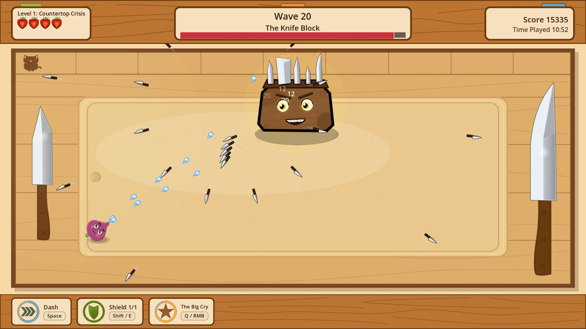 Brave Vegetable: Kitchen Escape screenshot #7
