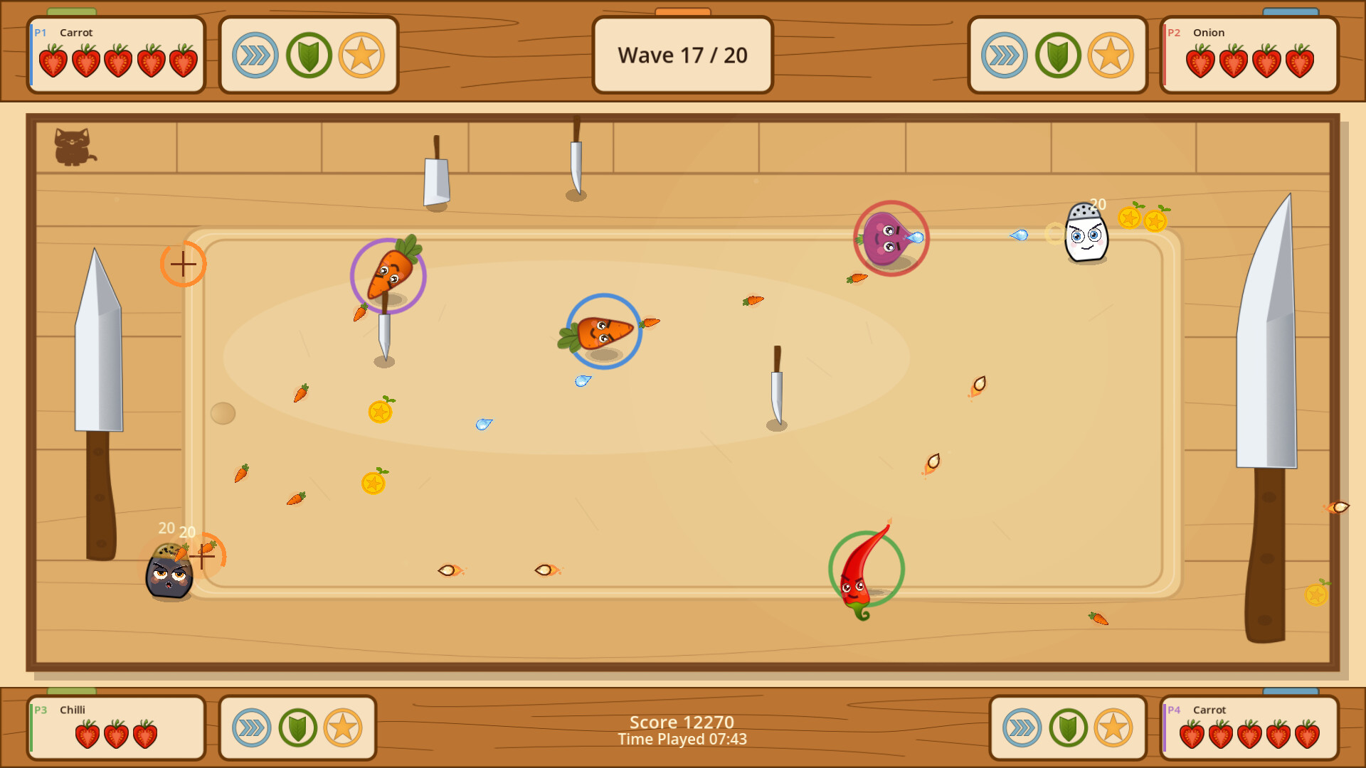 Brave Vegetable: Kitchen Escape screenshot #12