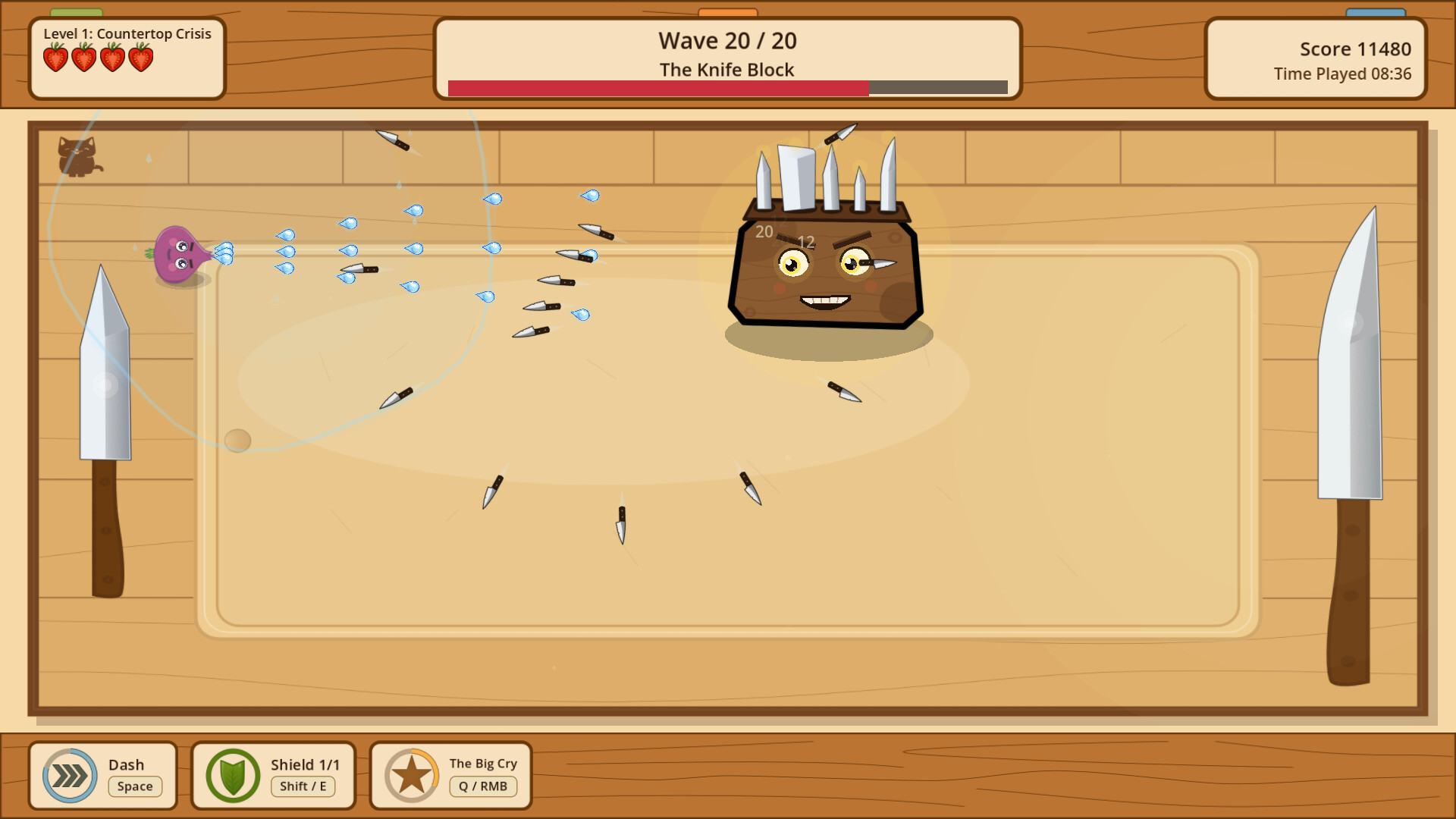 Brave Vegetable: Kitchen Escape screenshot #14