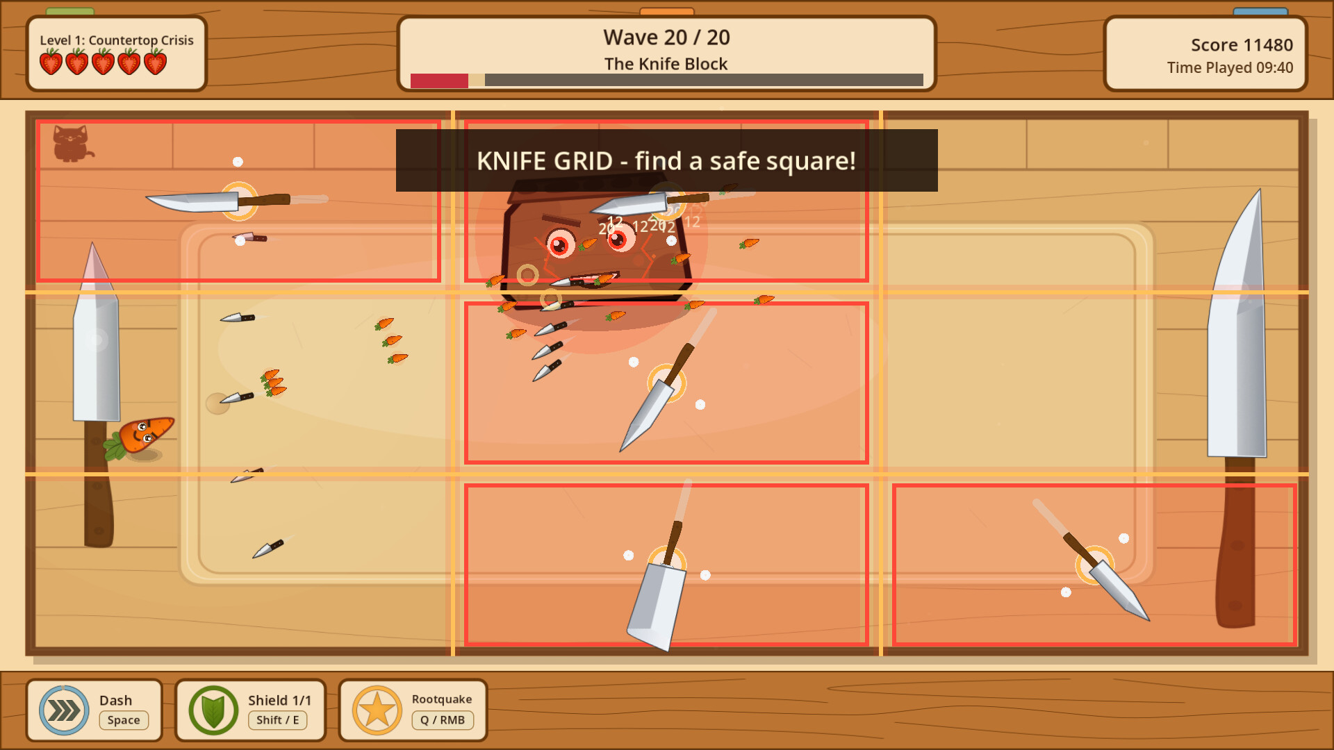 Brave Vegetable: Kitchen Escape screenshot #5