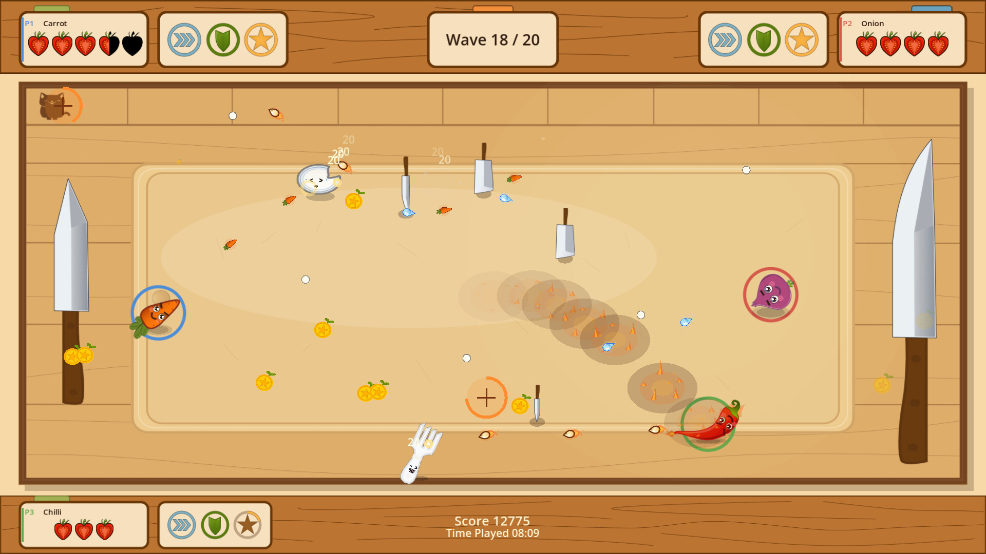 Brave Vegetable: Kitchen Escape screenshot #10
