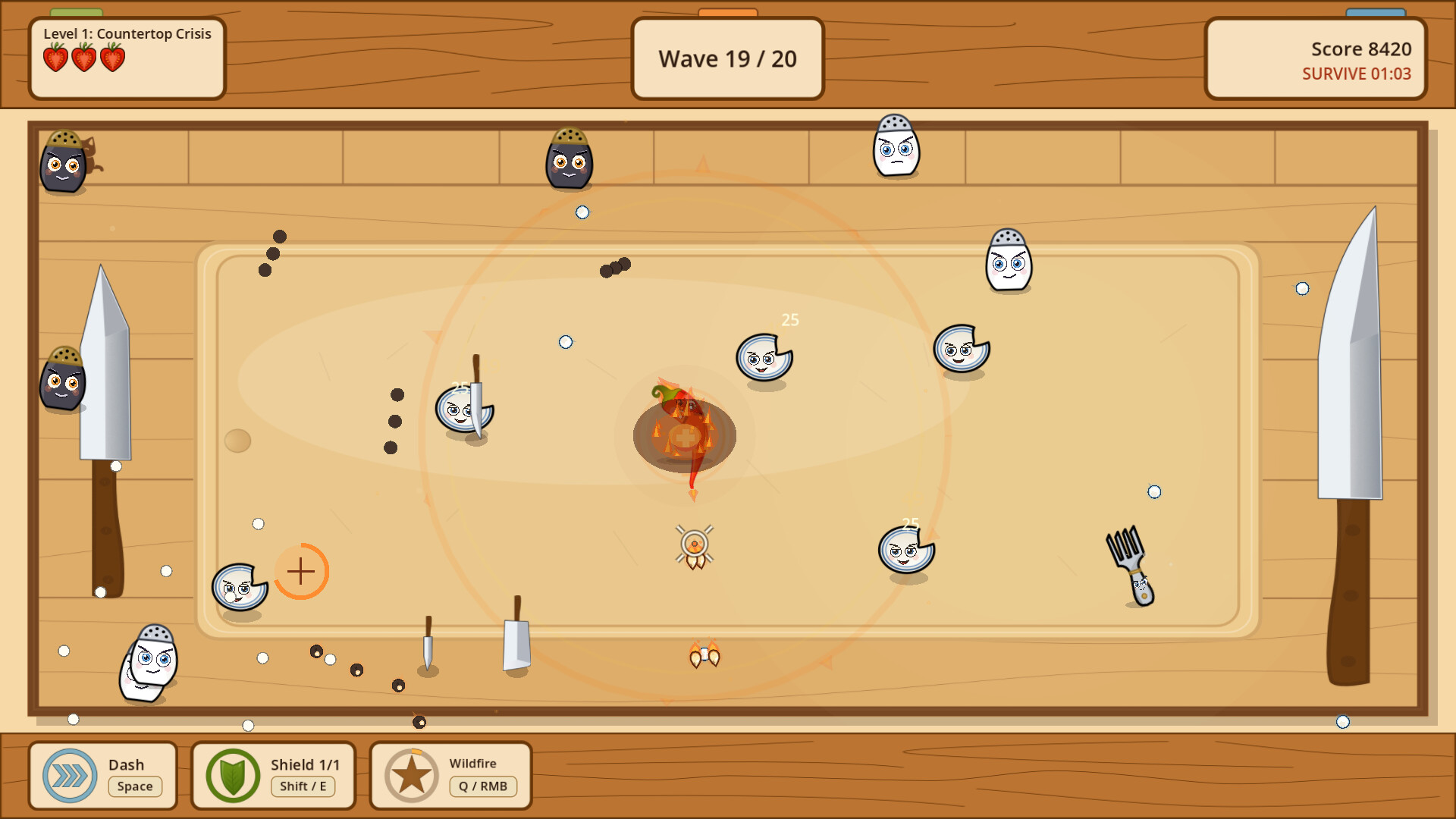 Brave Vegetable: Kitchen Escape screenshot #15