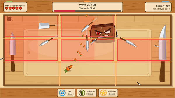 Brave Vegetable: Kitchen Escape screenshot 10