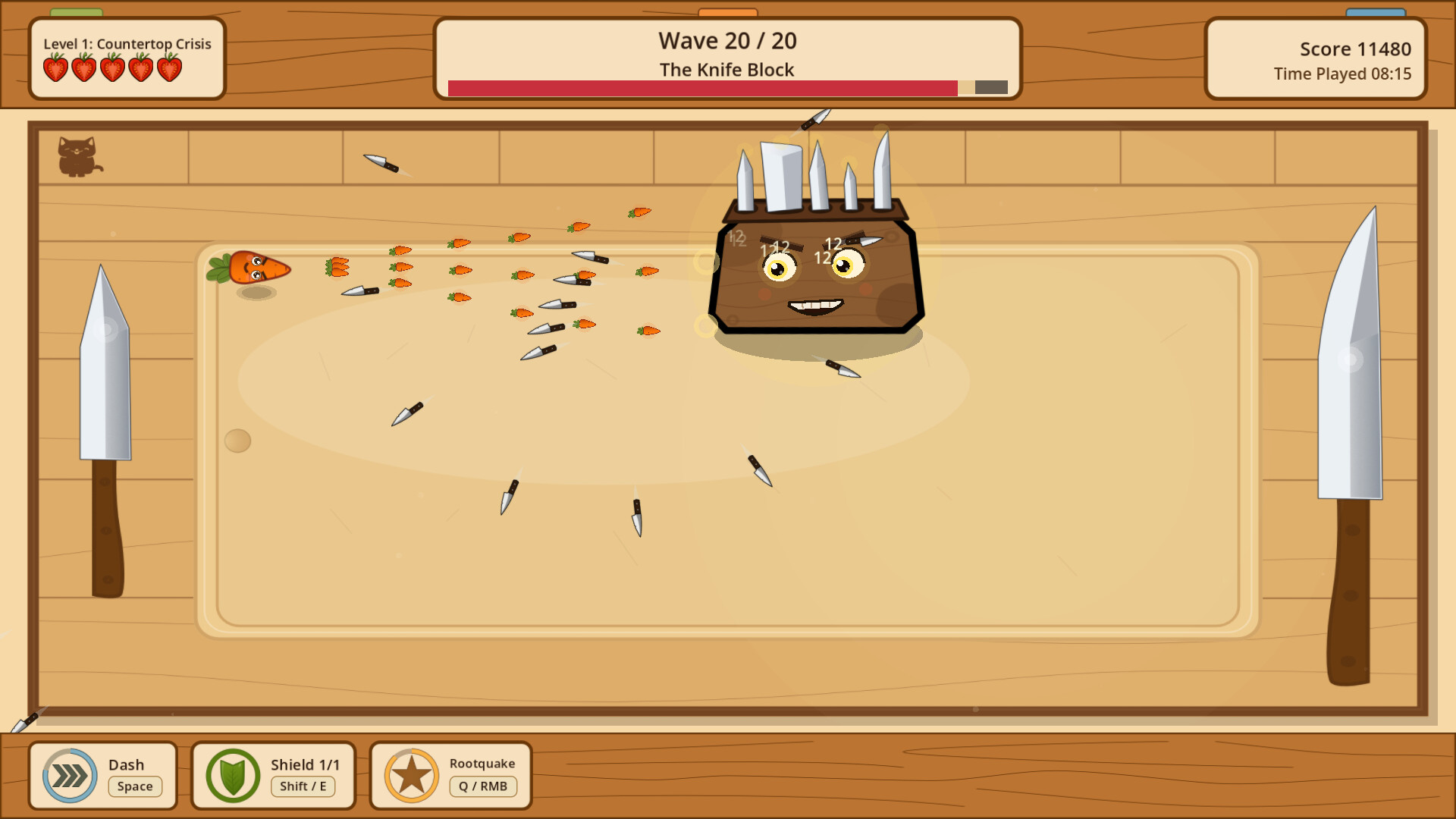 Brave Vegetable: Kitchen Escape screenshot #3