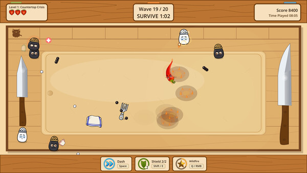 Brave Vegetable: Kitchen Escape screenshot 7