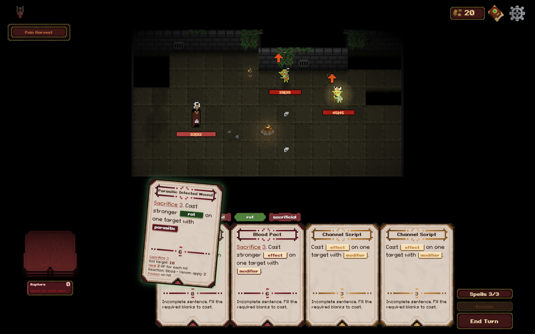 Grimoire of Blanks screenshot 2