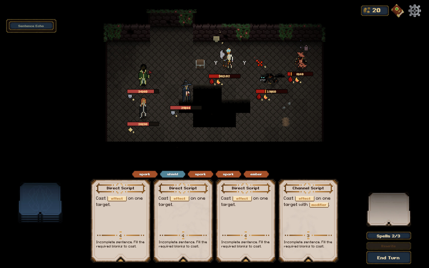 Grimoire of Blanks screenshot 3