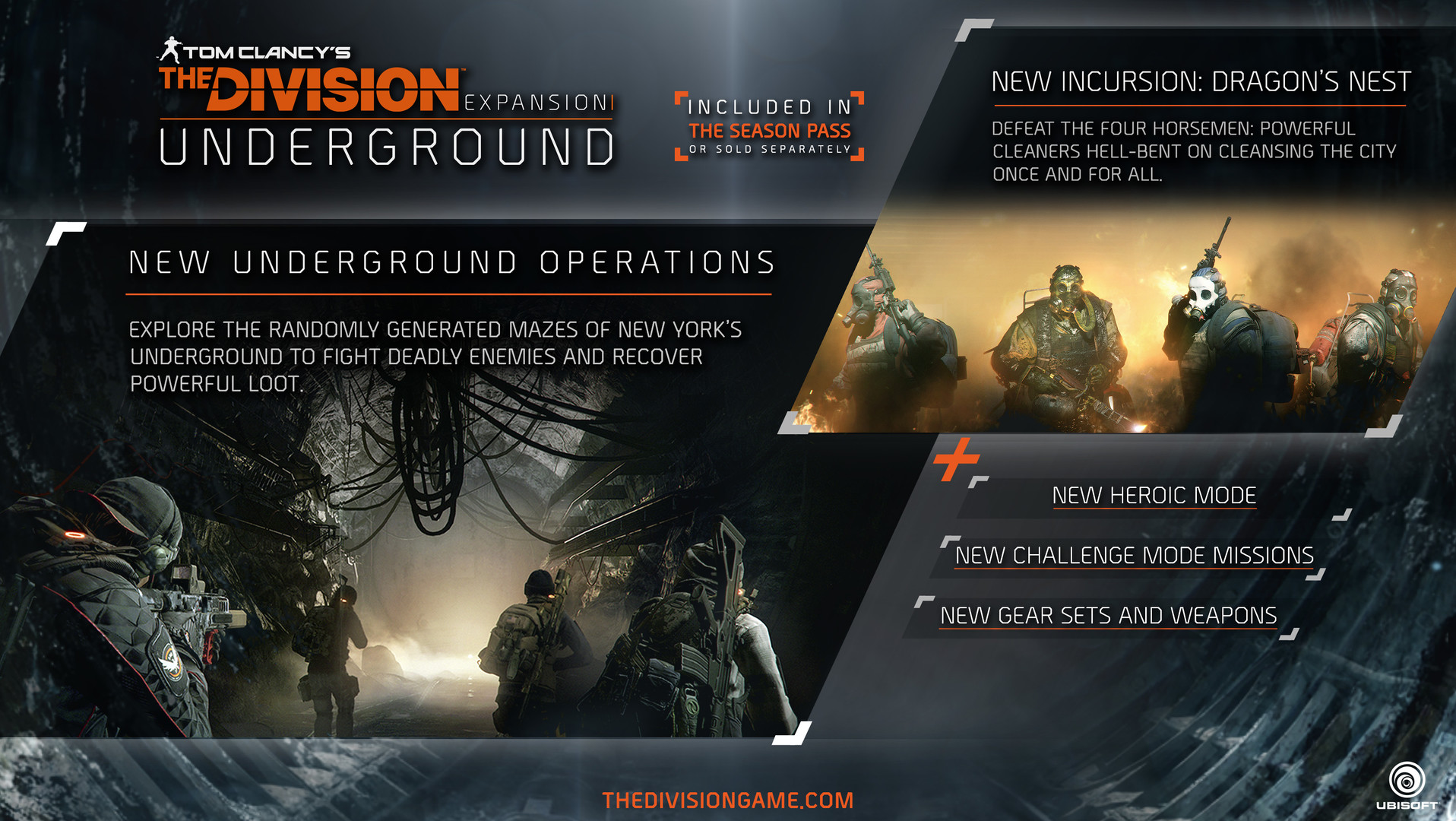 Tom Clancy's The Division™ - Underground Featured Screenshot #1