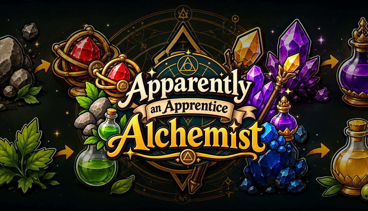 Apparently an Apprentice Alchemist cover art