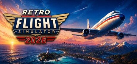 Retro Flight Simulator 2026 header art