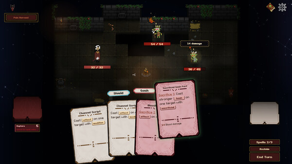Grimoire of Blanks Demo 스크린샷 2