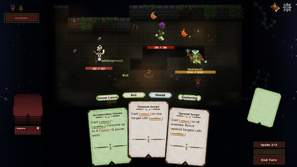 Grimoire of Blanks Demo 스크린샷 3