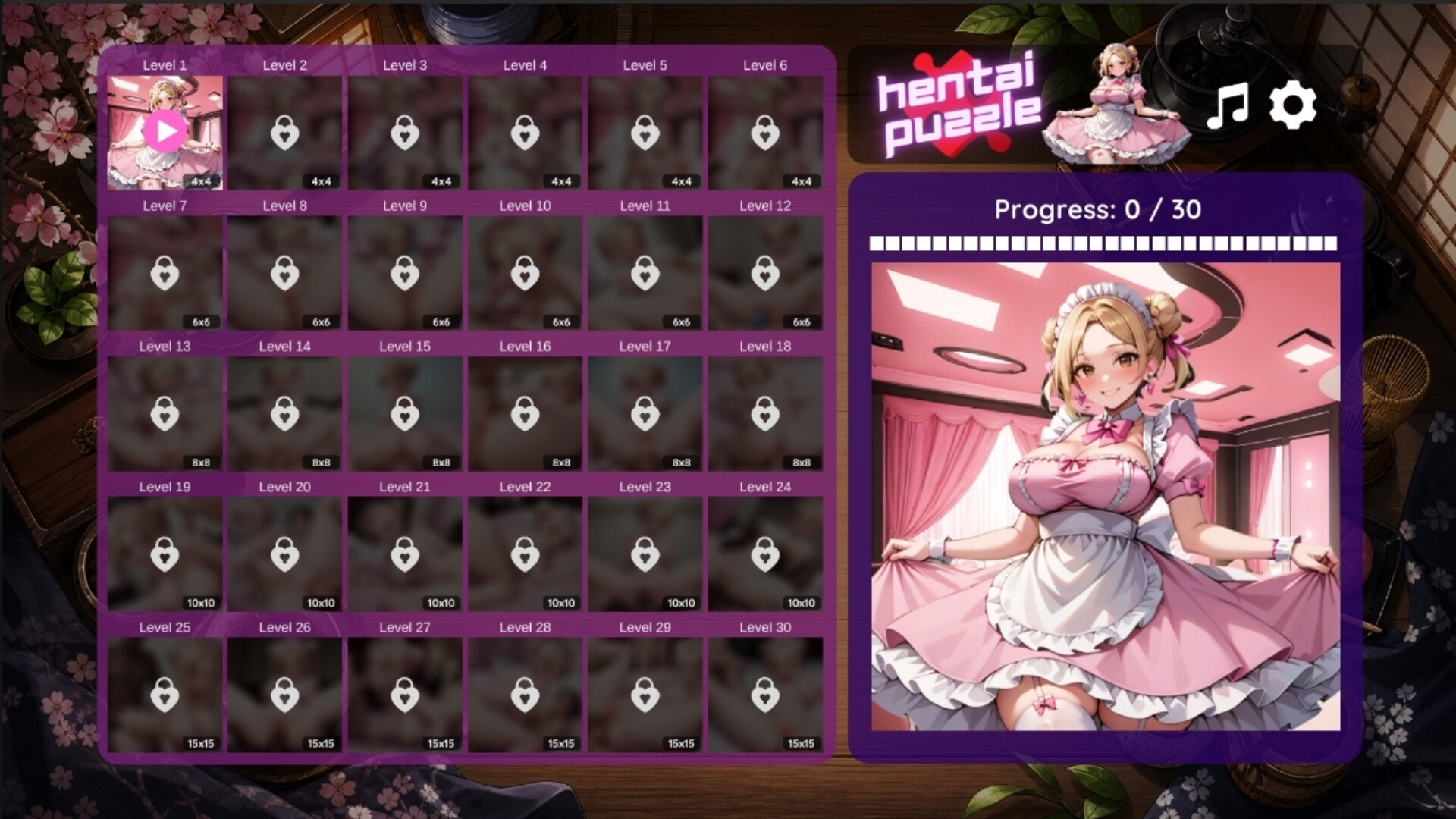 Hentai Puzzle: Sayuri screenshot 3