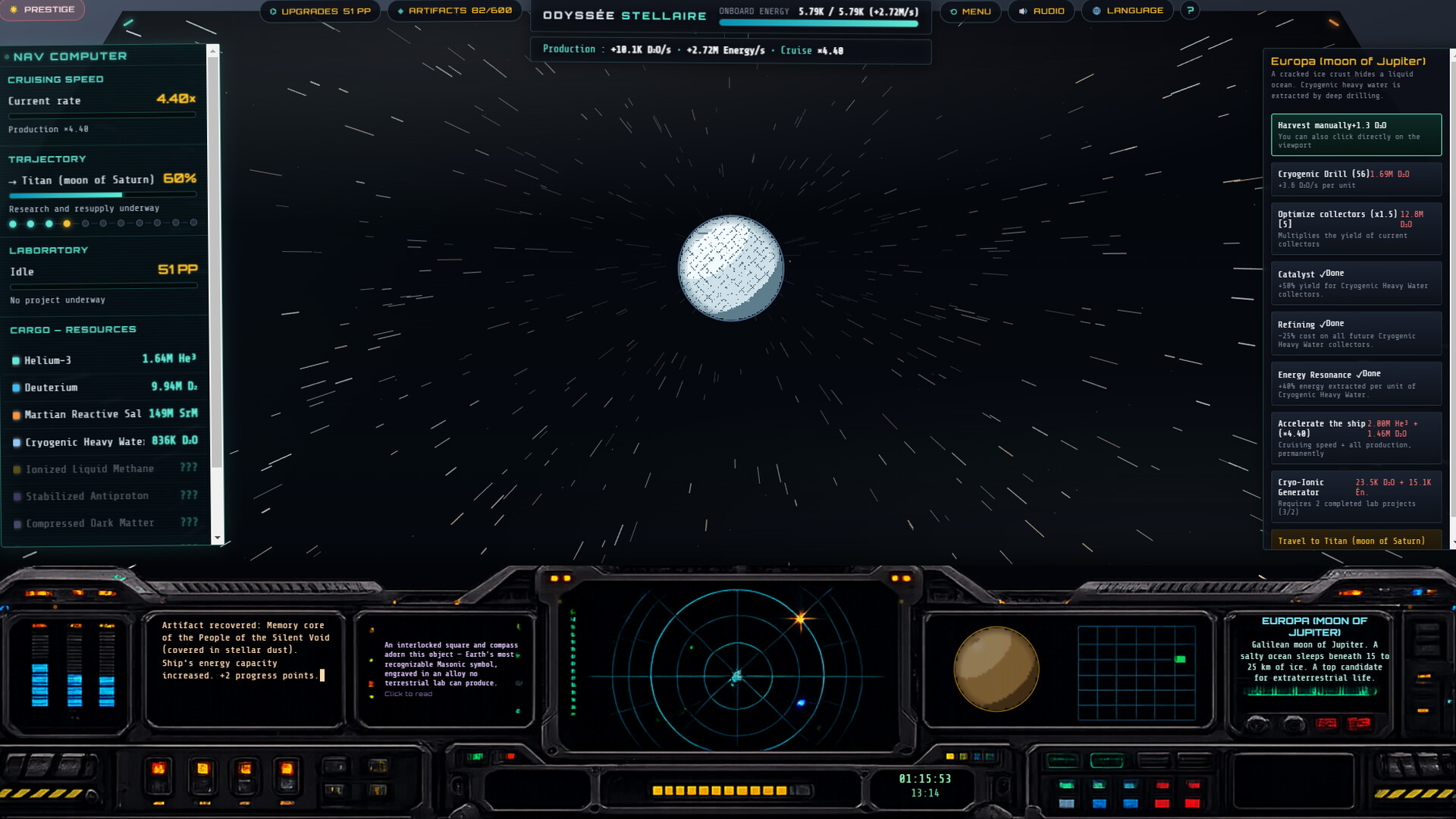 Odyssée Stellaire screenshot 2