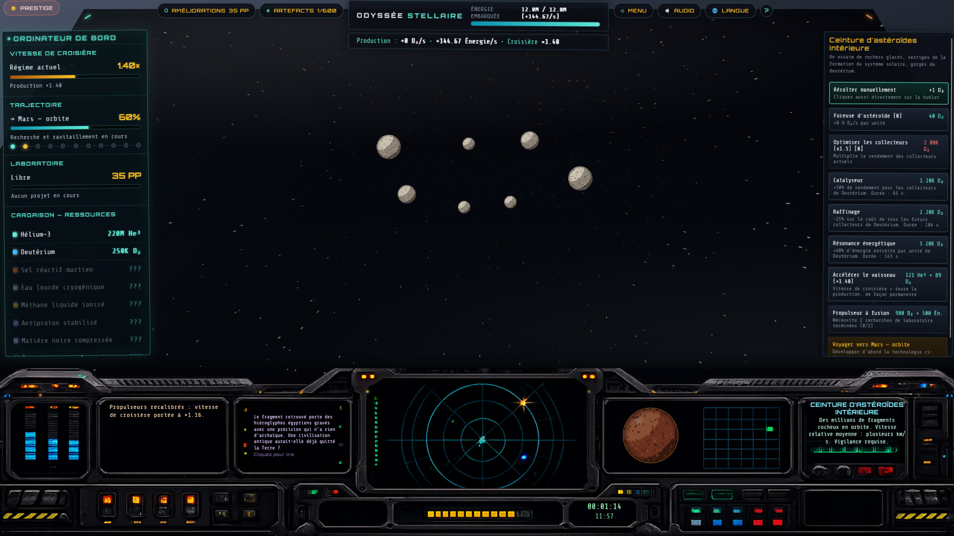 Odyssée Stellaire screenshot #1