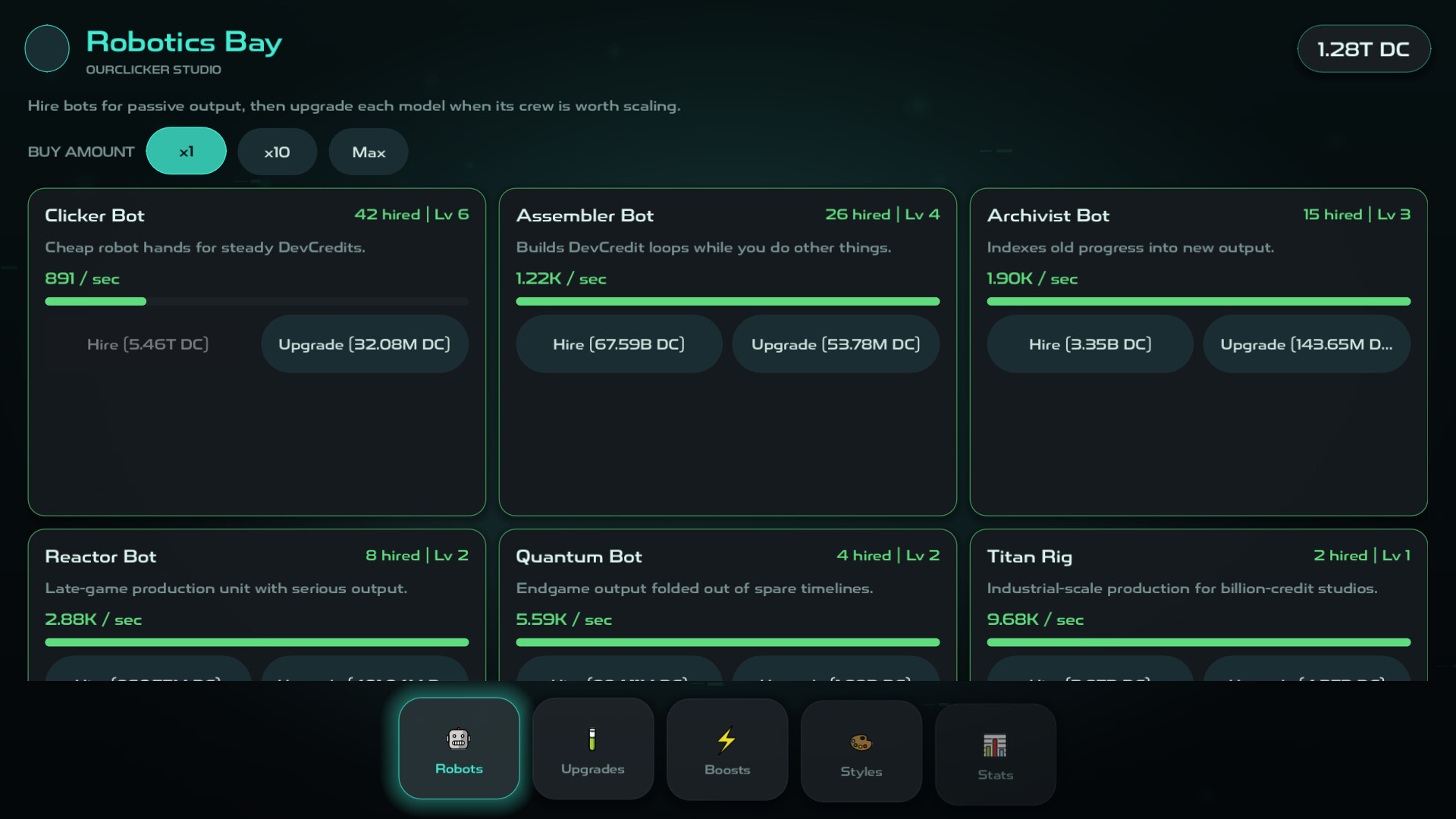 OurClicker screenshot 6
