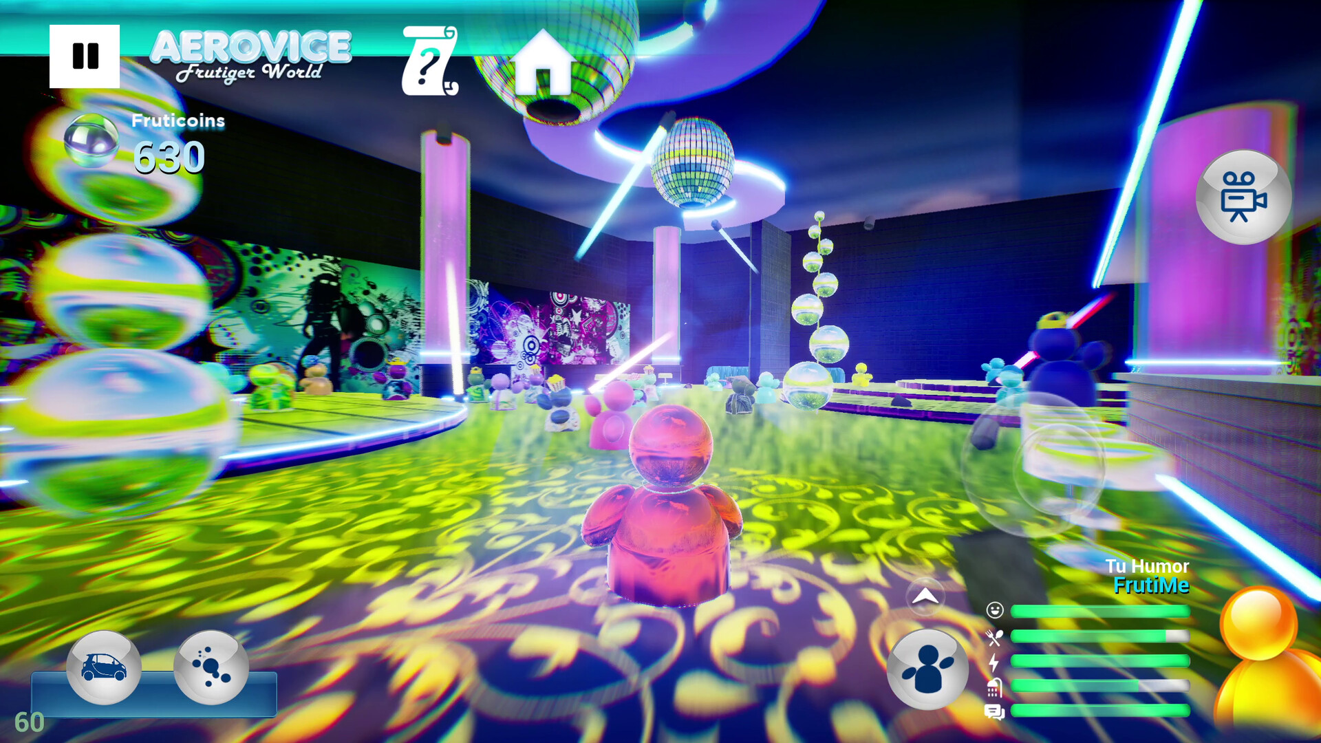 Aerovice Frutiger World screenshot