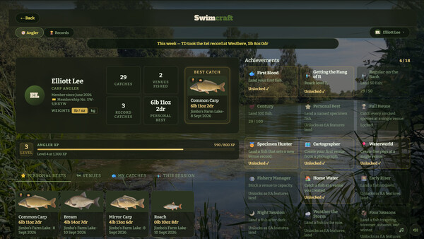 Swimcraft: Fishing Simulator screenshot 6
