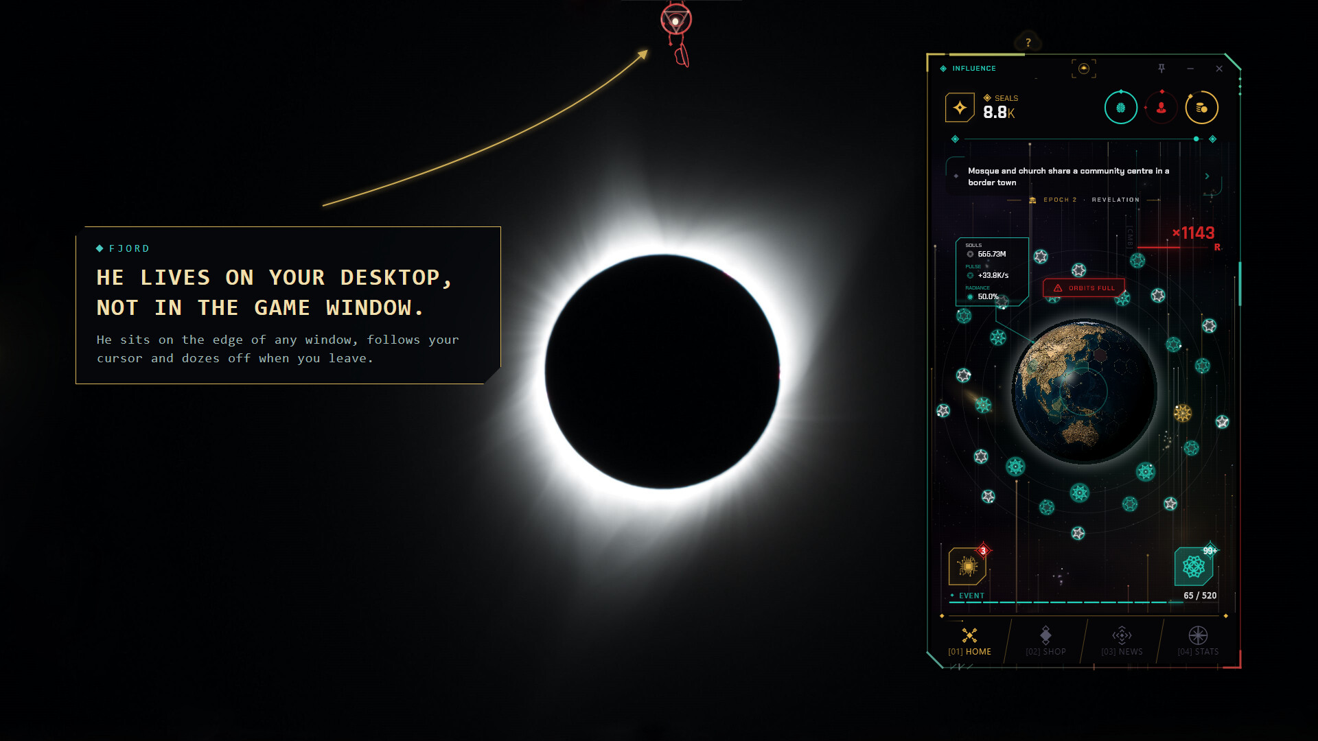Influence screenshot 1