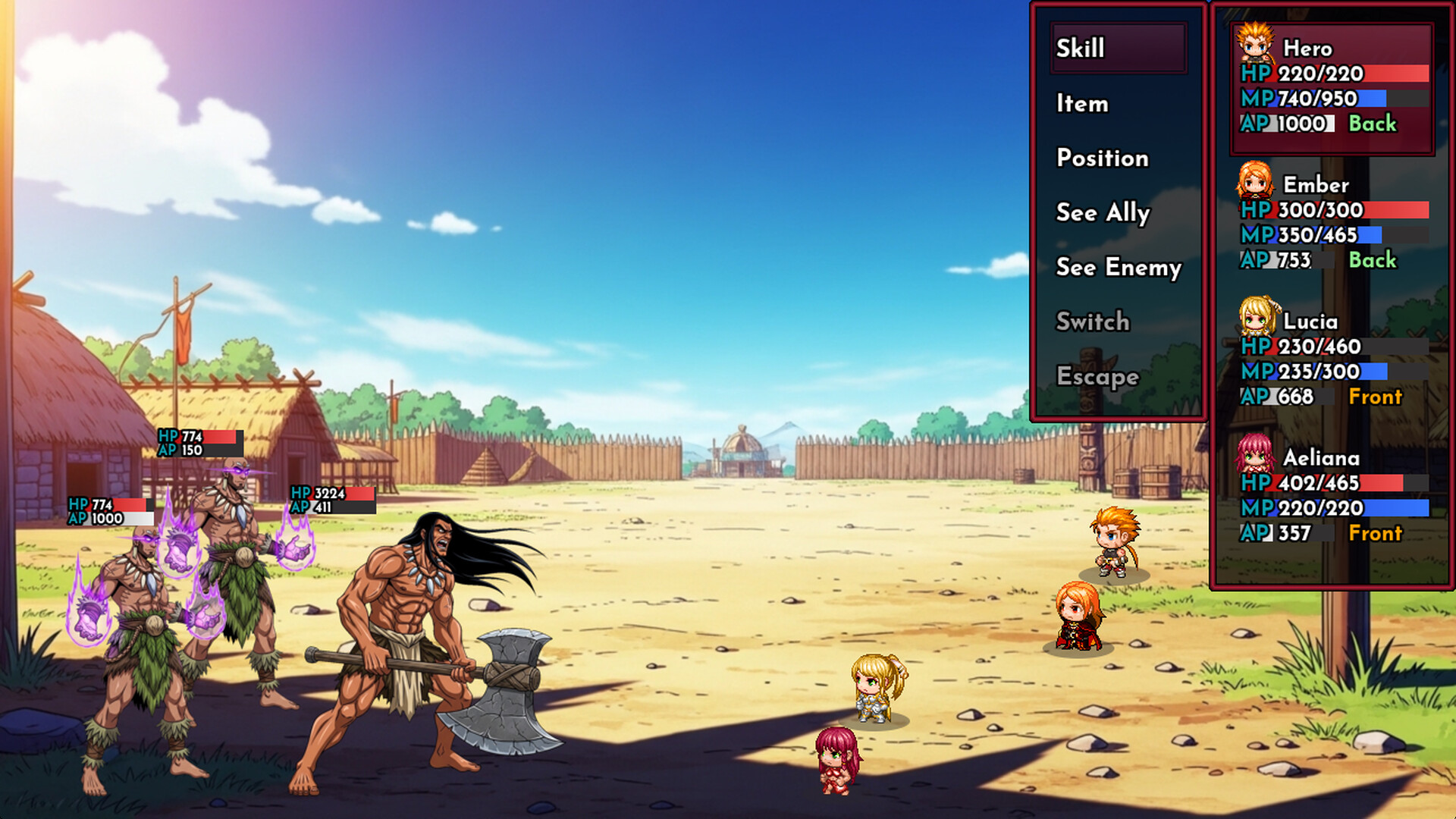 Slutia RPGのスクリーンショット 1