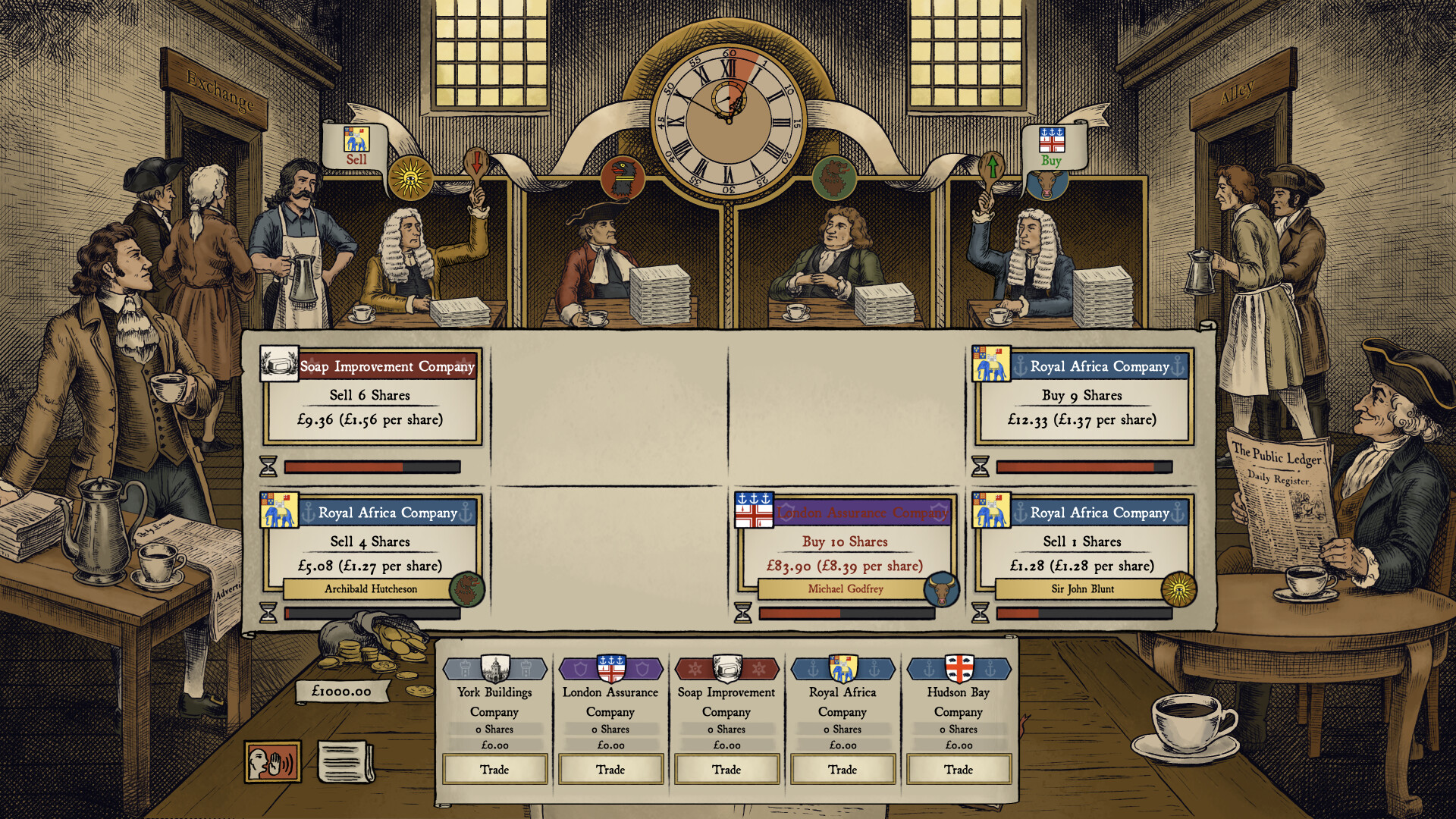 Exchange Alley screenshot 1