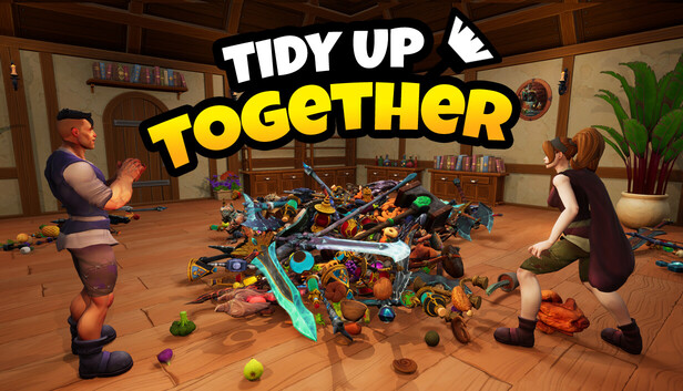 Tidy Up Together - Tampilan utama game di Steam
