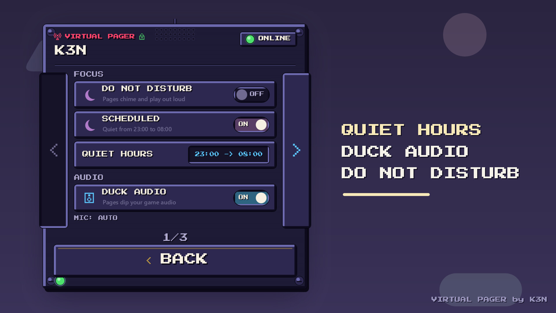 Virtual Pager by K3N screenshot 1