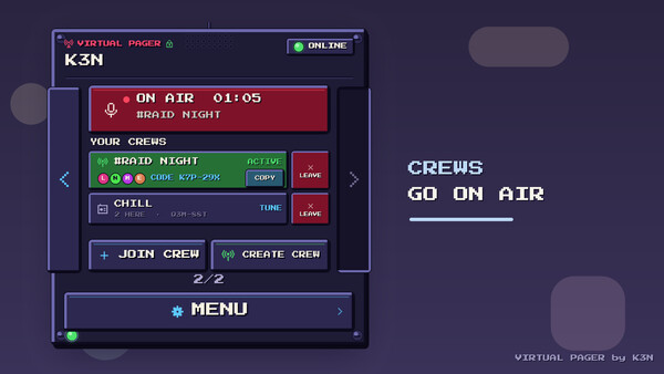 Virtual Pager by K3N 스크린샷 3