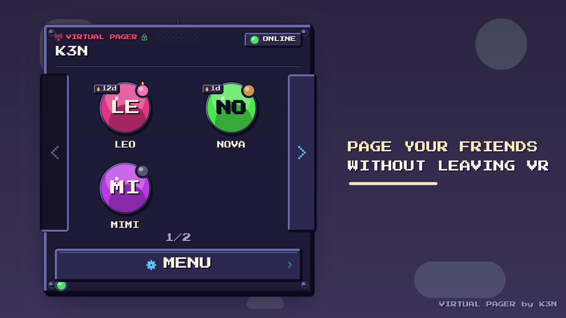 Virtual Pager by K3N screenshot 2