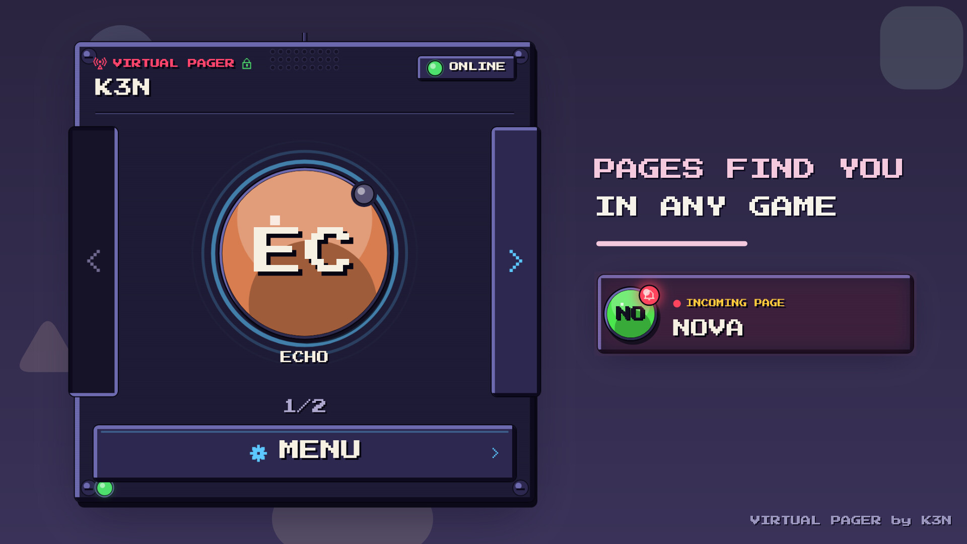 Virtual Pager by K3N screenshot 5