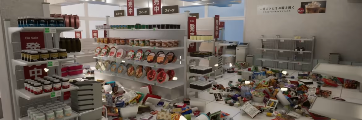 Konbini Cleanup video 4